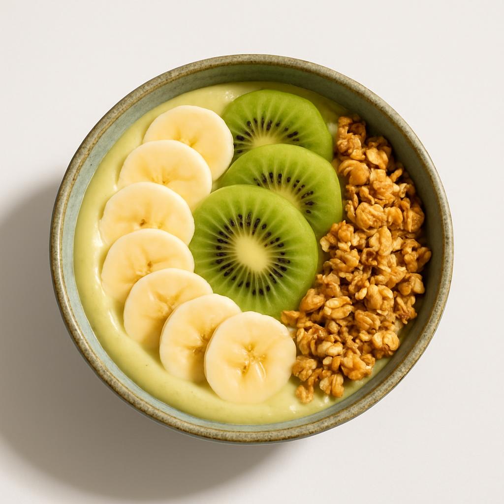Banana Smoothie Bowl, served