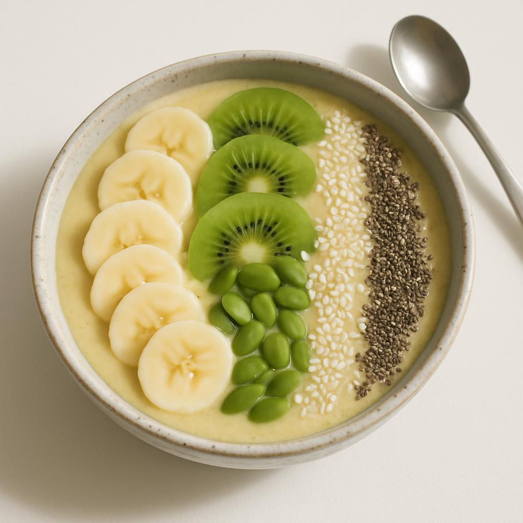 Banana Smoothie Bowl, served
