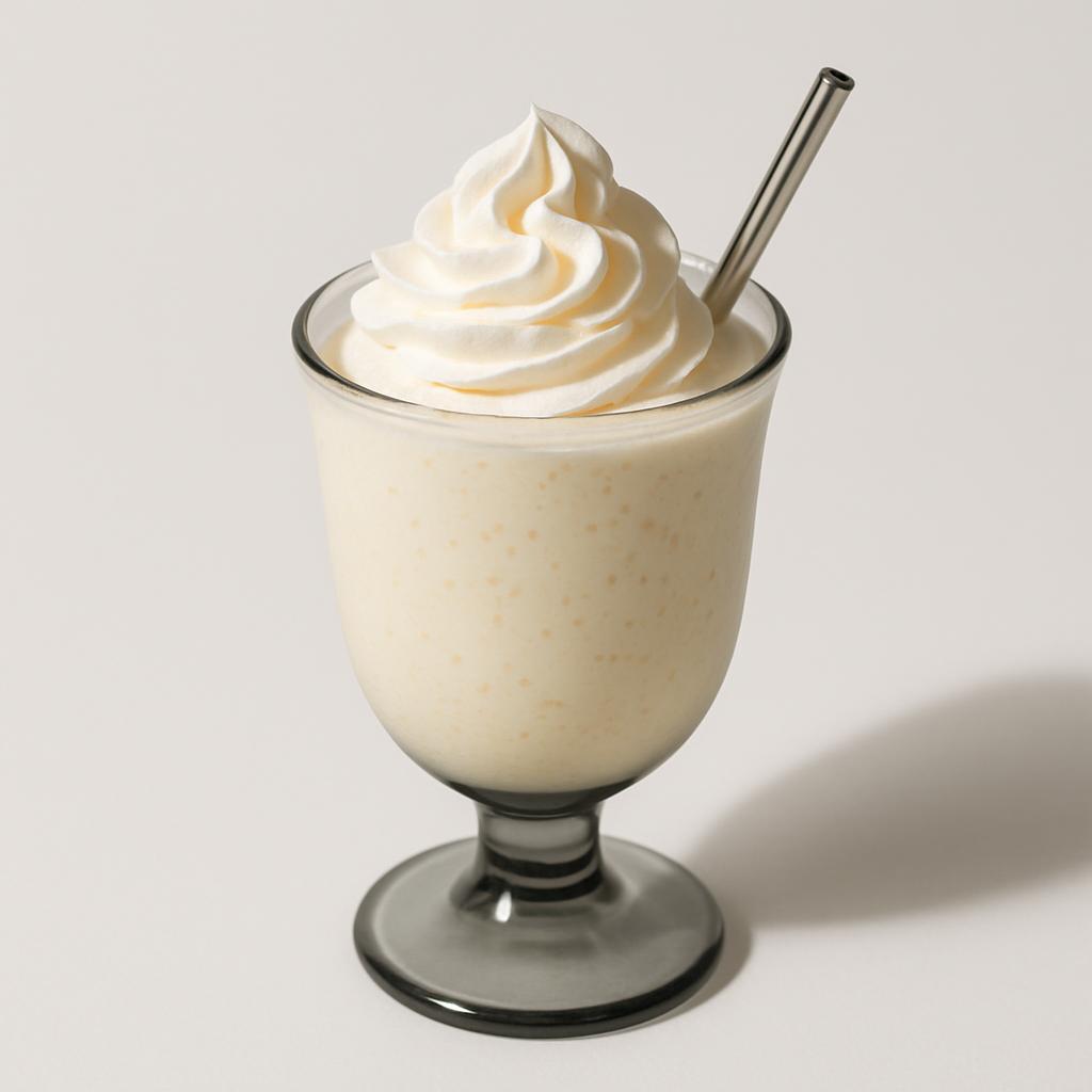 Coconut Milkshake, served