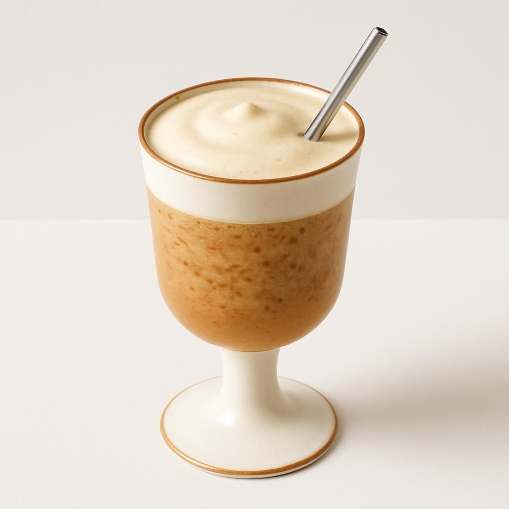 Creamiccino, served