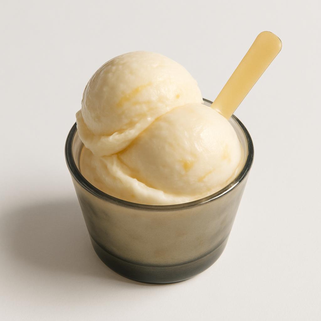 Lemon Gelato, served