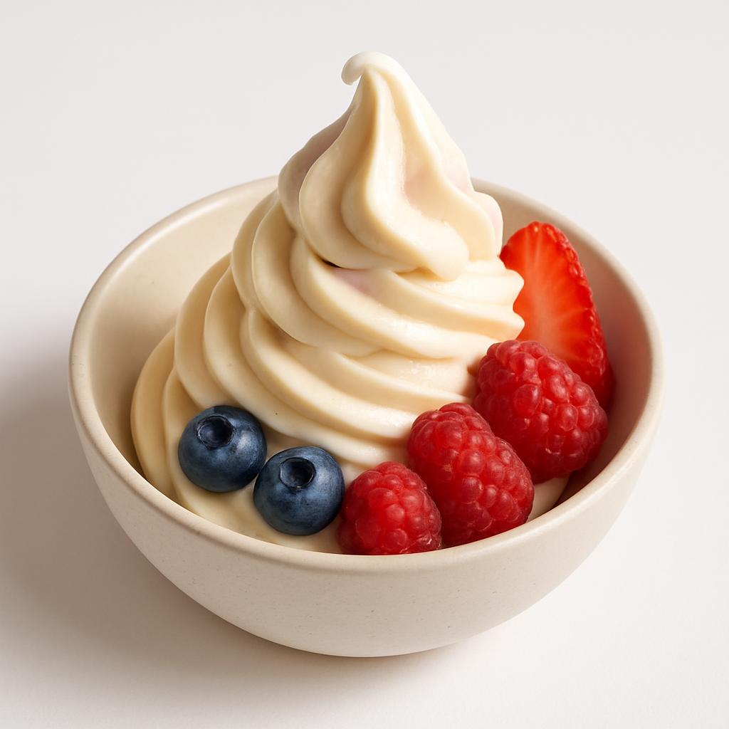 Frozen Yogurt, served