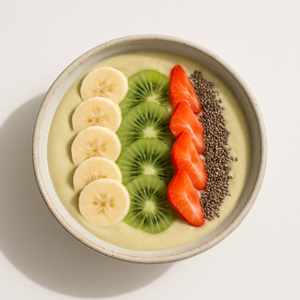 Banana Smoothie Bowl, served