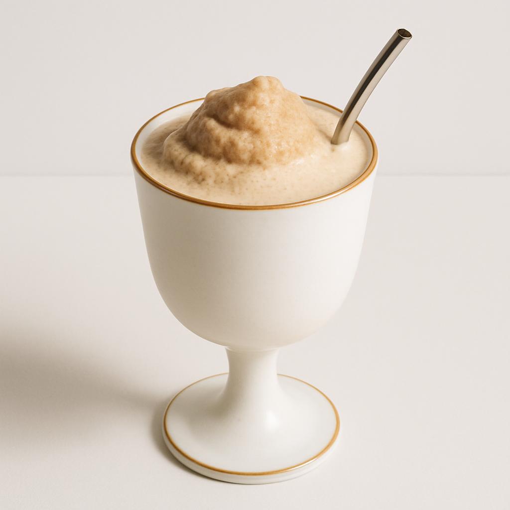 Creamiccino, served